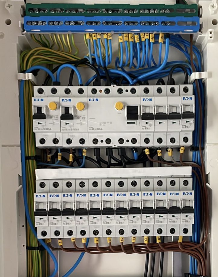 Elektroinstalace — Rodinný dům, Jičín