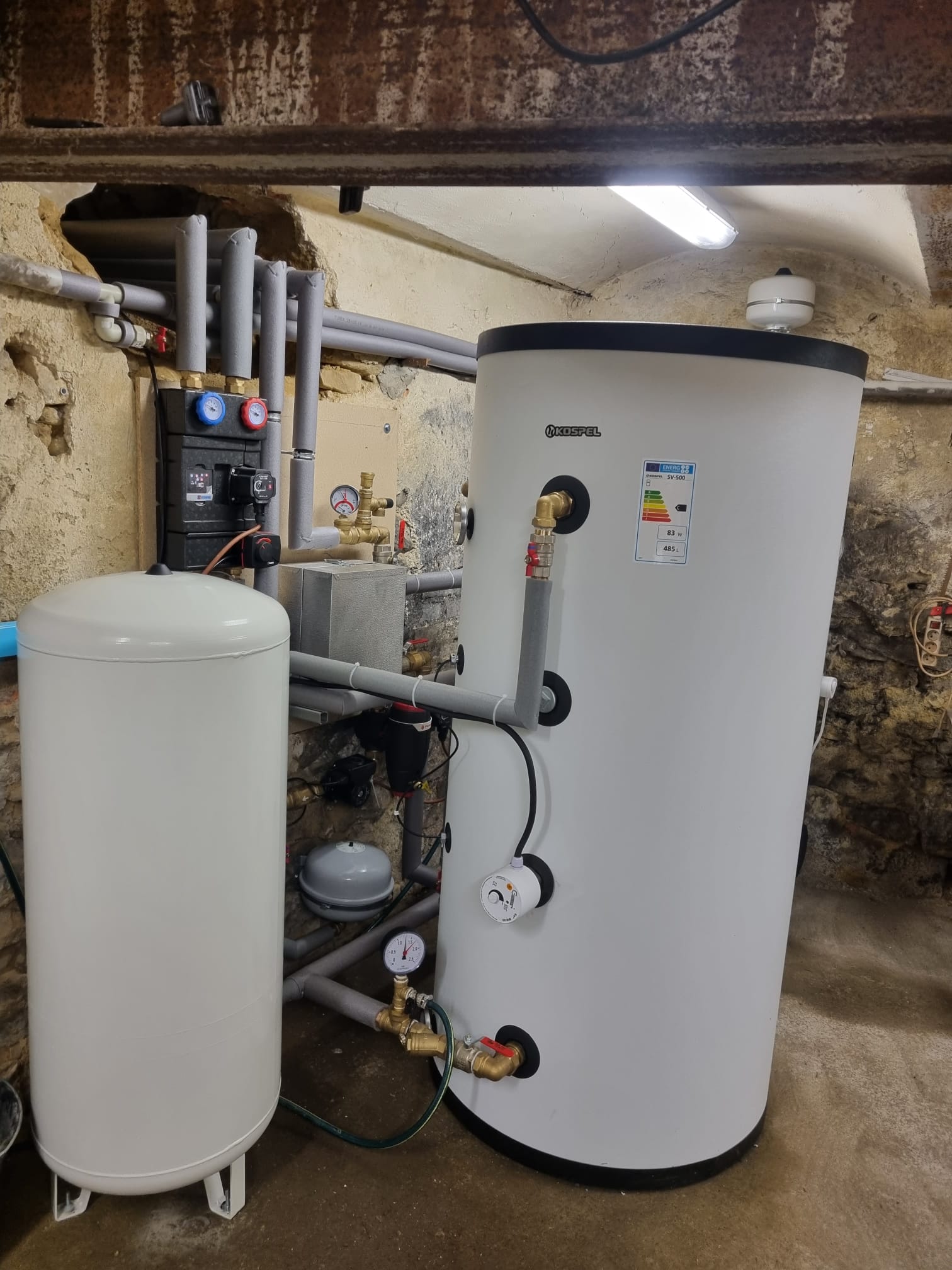 Tepelné čerpadlo s chladivem Propan R290 — instalace, Jičín