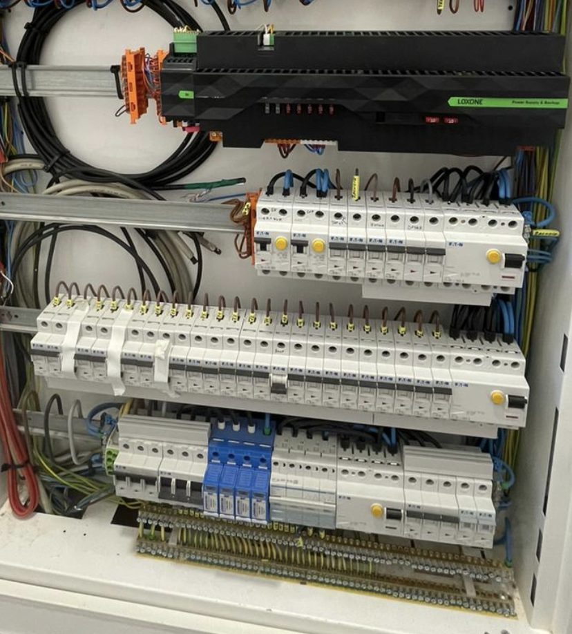 Elektroinstalace — Rodinný dům, Praha