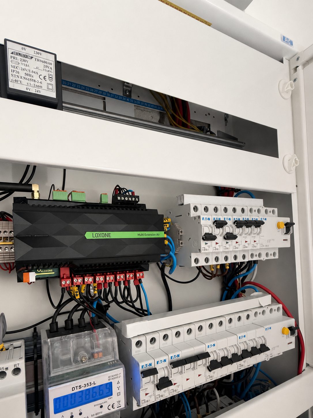 Elektroinstalace — rozvaděč a jištění, GreenEco Jičín