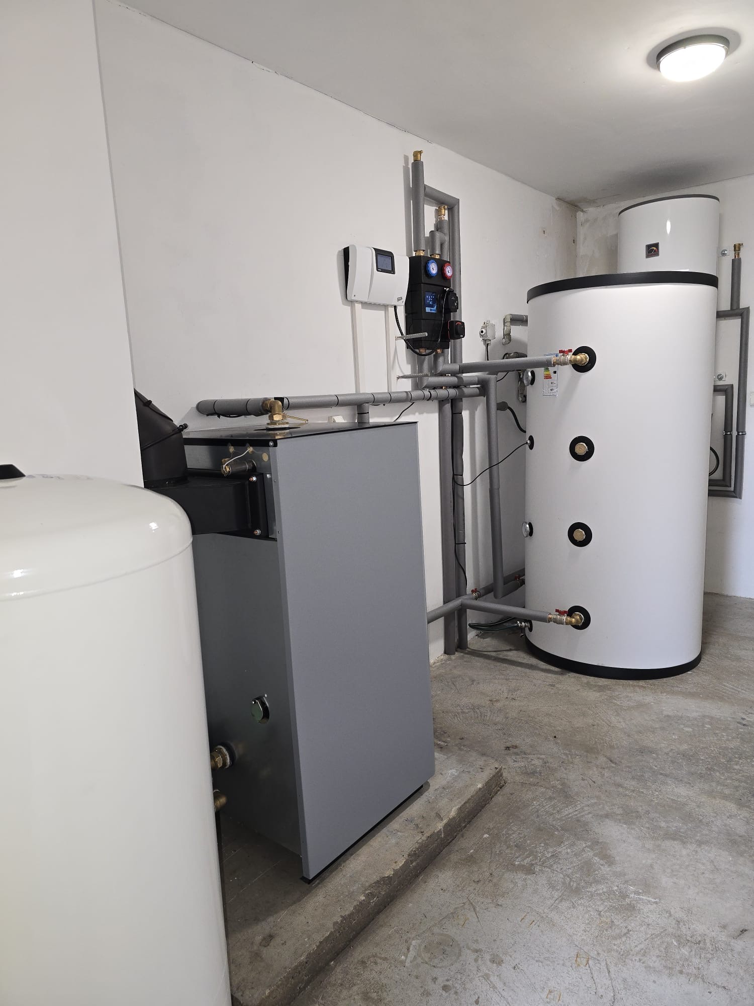 Kotel na dřevo — instalace, Jičín