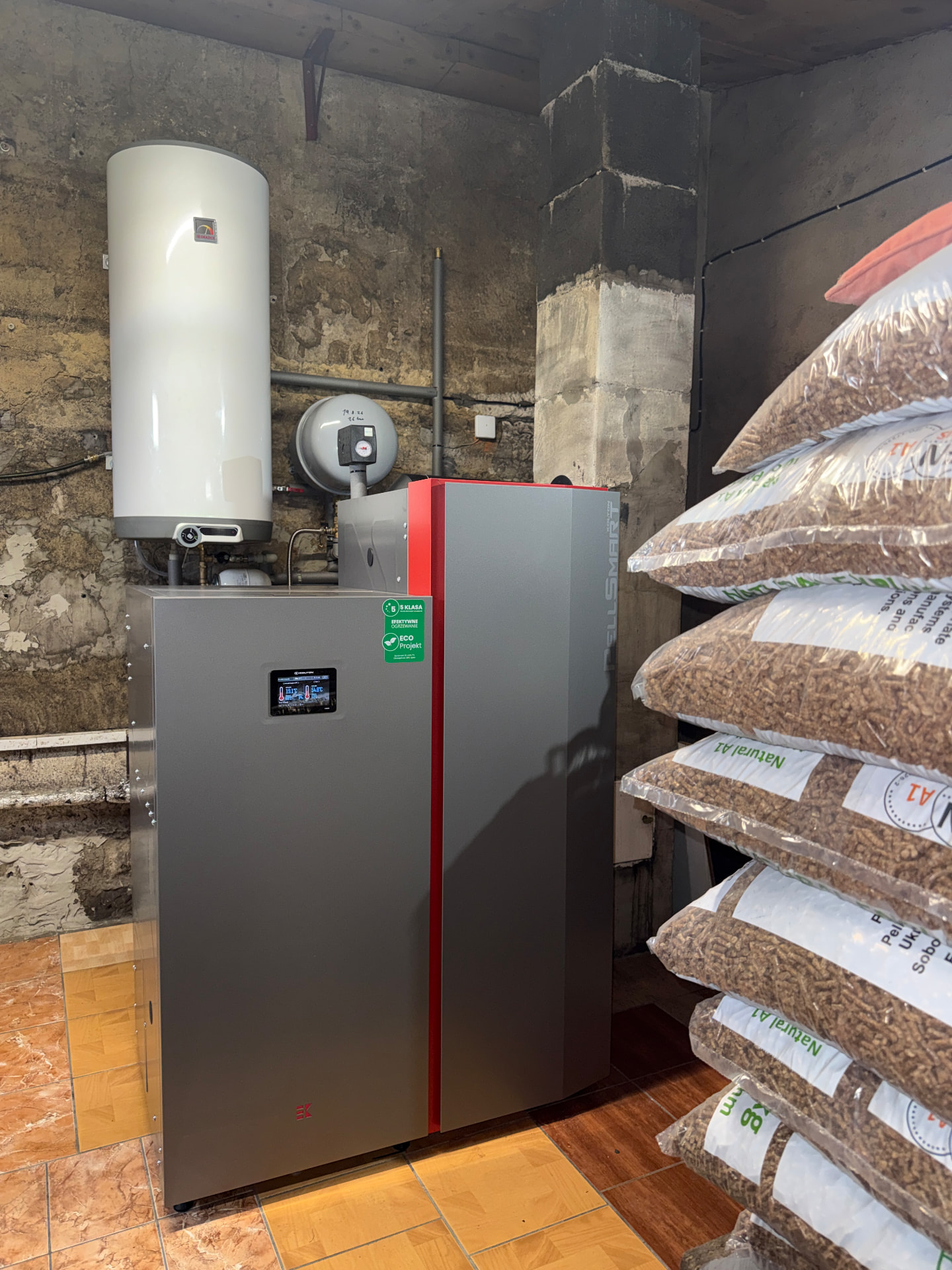 Kotel na pelety Kolton Pellsmart 22 kW — Jičín