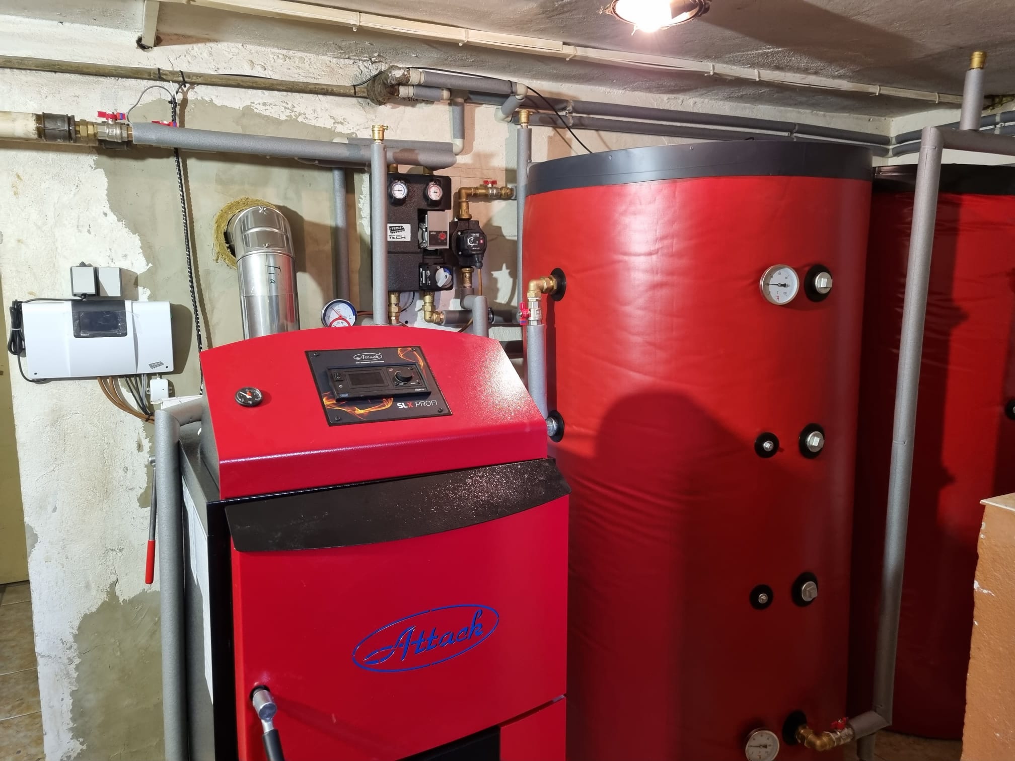 Zplyňovací kotel 25 kW — Špindlerův Mlýn — Krkonoše