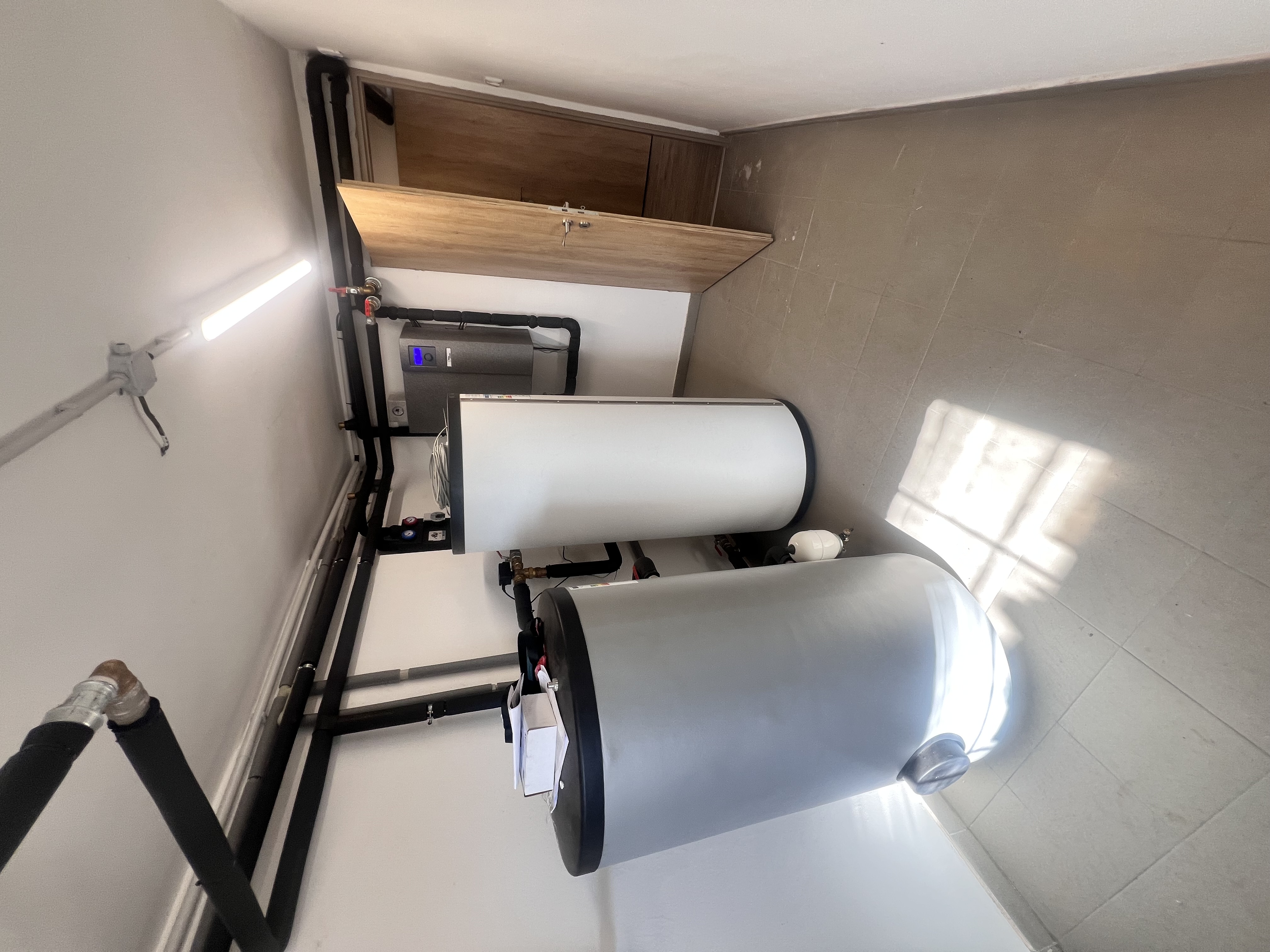 Alpha Innotec — vnitřní instalace, Semily (4)