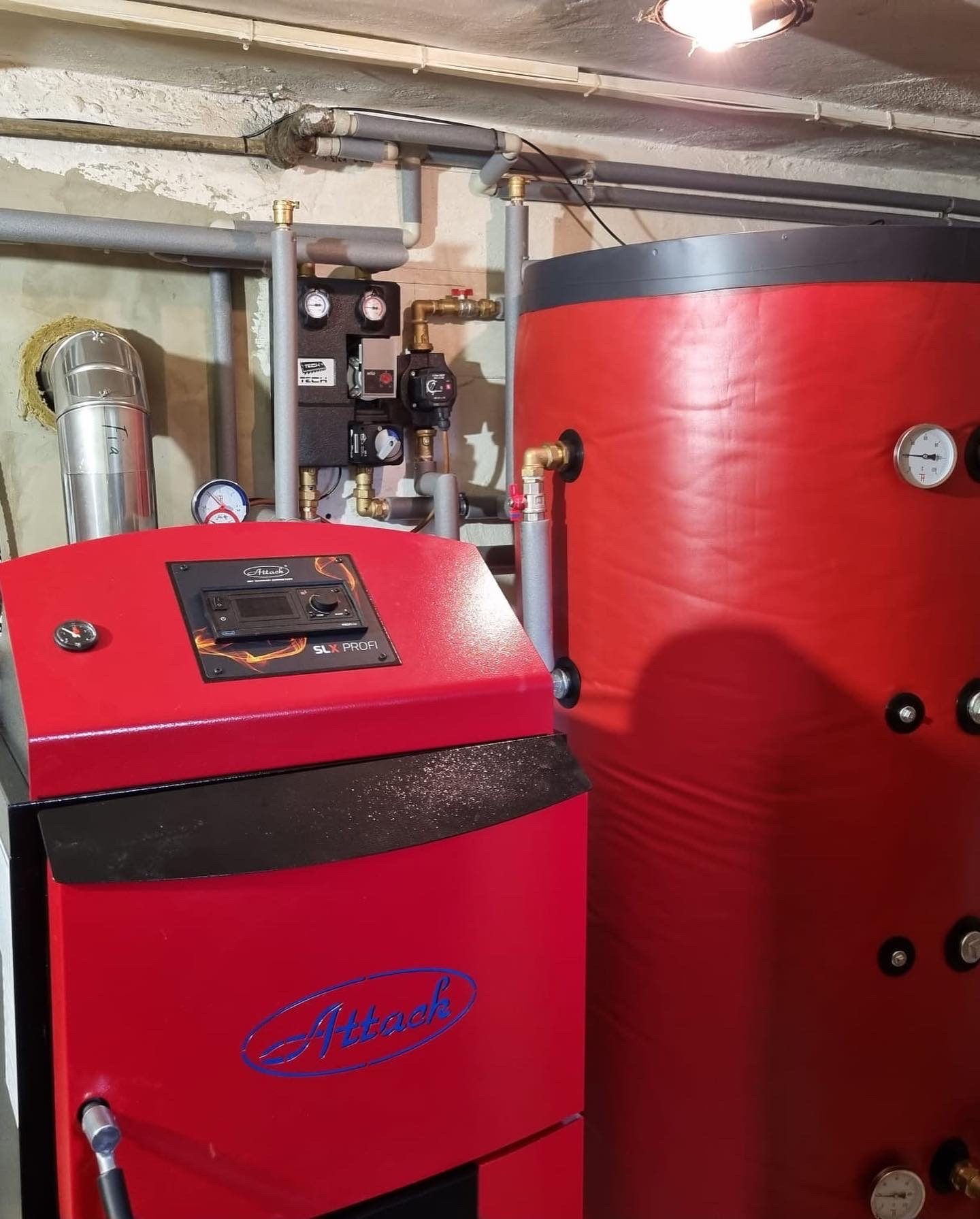 Kotel na dřevo 20 kW — Chlumec, Lomnice nad Popelkou